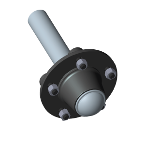 5 Bolt Hub 255