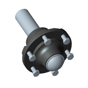 6 Bolt Hub 356